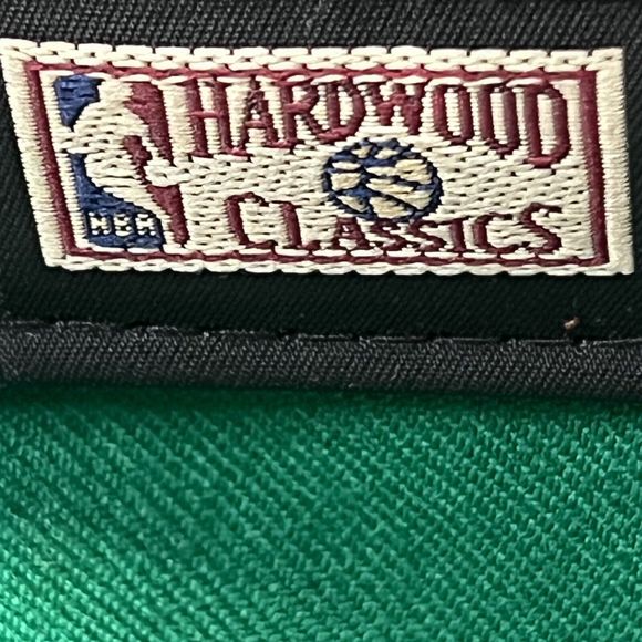 Boston Celtics New Era 59Fifty SnapBack Hat Cap Hardwood Classics Green Black - Picture 11 of 12
